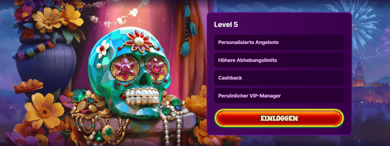 Alt: Entdecken Sie das VIP-Programm im DuoSpin Casino mit Cashback, persönlichen Angeboten und VIP-Manager